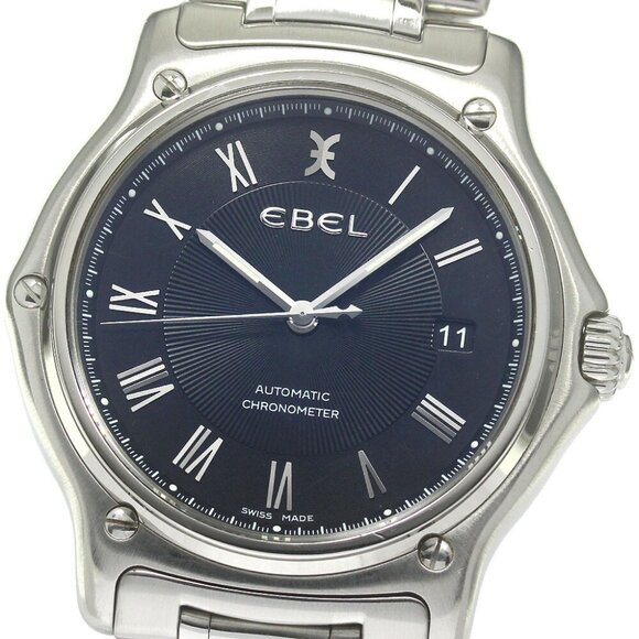 EBEL 1911 E9120L41 Date Black Dial Automatic Men's Watch_843619 - Picture 11 of 12